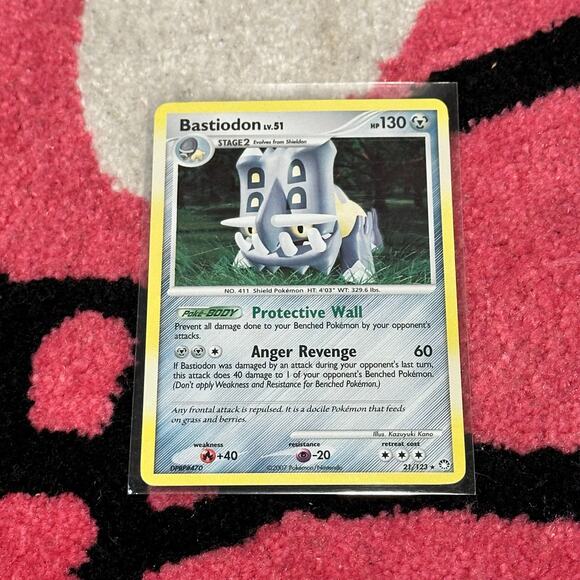 Bastiodon 21 – Pokémon TCG Mysterious Treasures – As Pictured - Picture 1 of 6